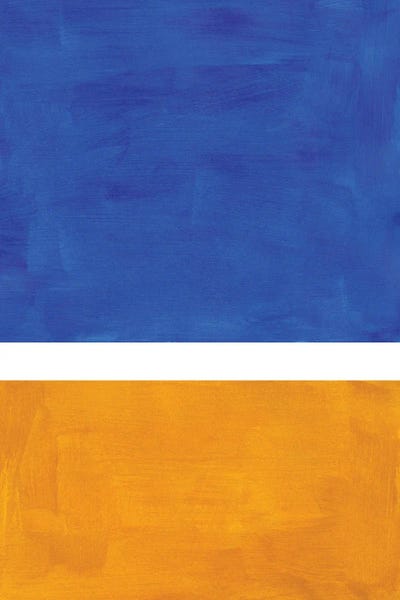 Cobalt Blue Rothko Remake by EnShape canvas print