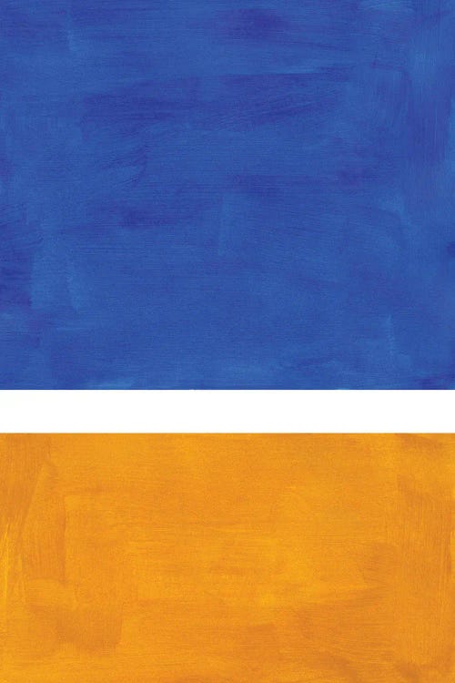 Cobalt Blue Rothko Remake by EnShape wall art