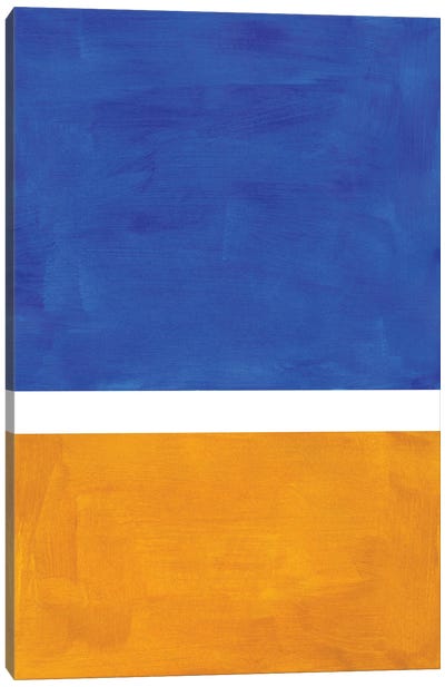 Cobalt Blue Rothko Remake Canvas Art Print - EnShape