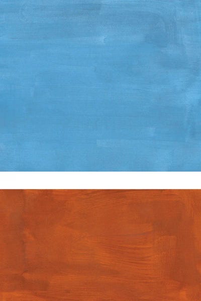 Dusty Blue Rothko Remake by EnShape canvas print