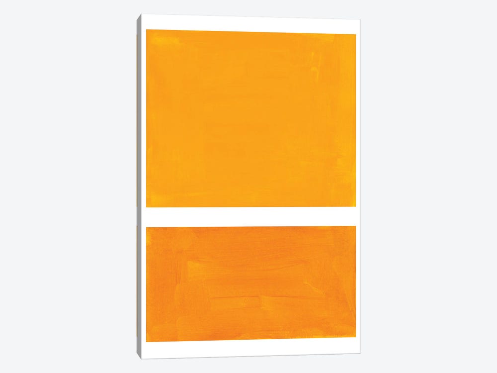 Rothko Remake Antique Yellow by EnShape 1-piece Canvas Print