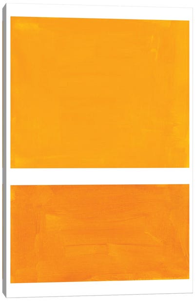 Rothko Remake Antique Yellow Canvas Art Print - EnShape