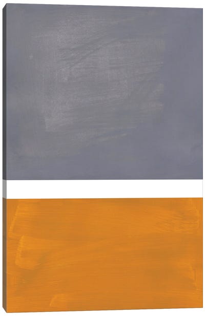 Grey Rothko Remake Canvas Art Print - EnShape