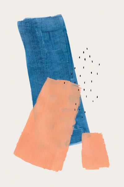 EnShape: Navy Peach Shards by EnShape