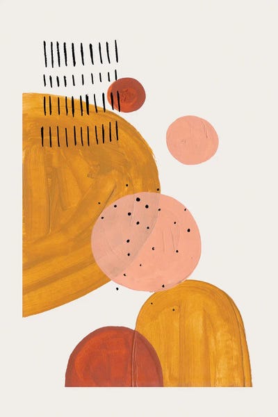 Earth Mountains by EnShape canvas print