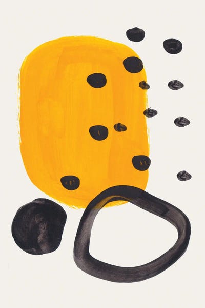 Mustard Ring by EnShape canvas print