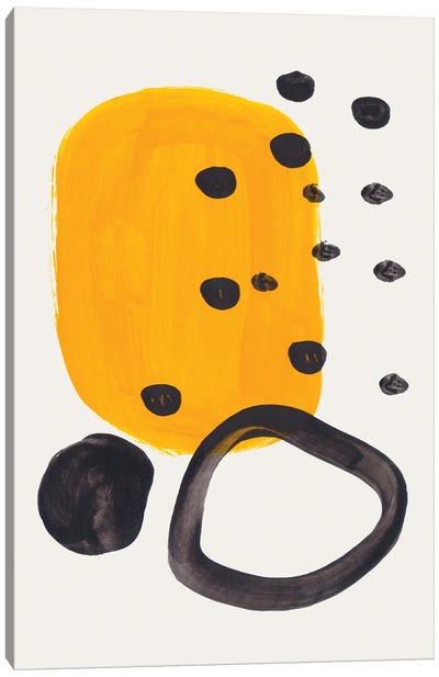 Mustard Ring Canvas Art Print - EnShape
