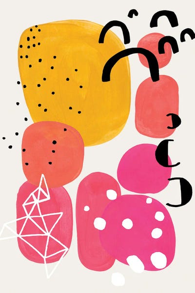 Magenta Candy by EnShape canvas print