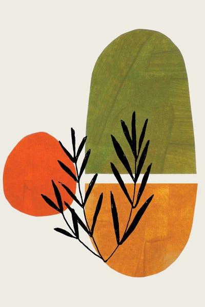 Minimalist Bohemian Decor: Autumn Vine by EnShape