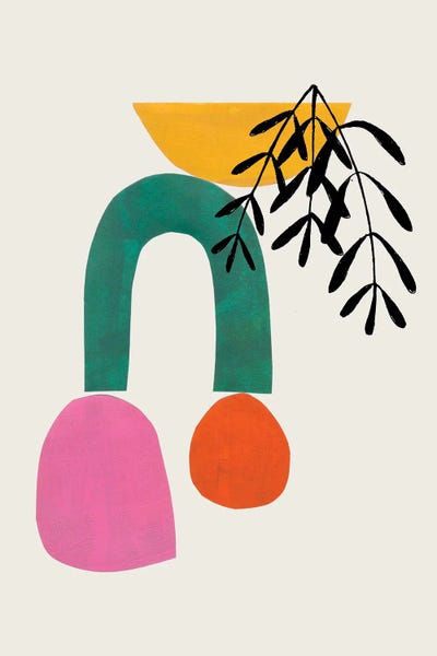 Minimalist Bohemian Decor: Blooming Garden by EnShape