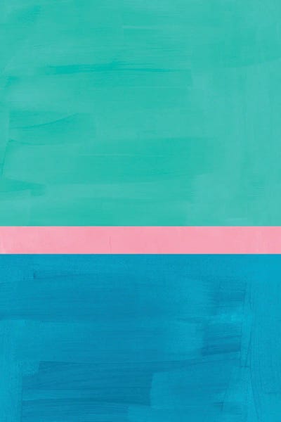 Canvas Print: Teal Embrace by EnShape - thumbnail