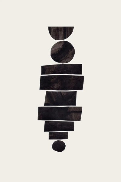 Man With Hat by EnShape canvas print