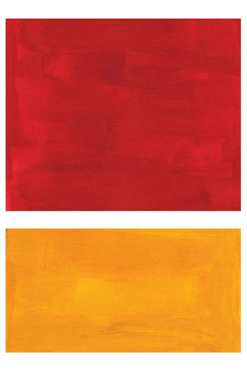 Rothko Remake Burnt Red