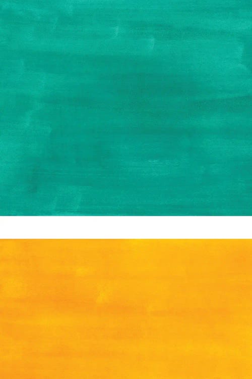 Rothko Remake Emerald by EnShape wall art