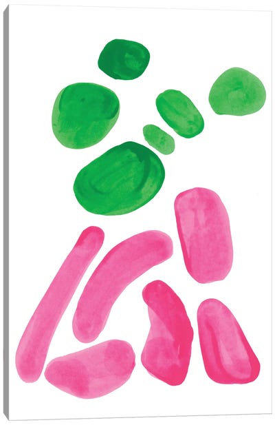 Spring Pebbles Canvas Art Print - EnShape