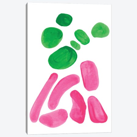 Spring Pebbles Canvas Print #ENS7} by EnShape Canvas Art