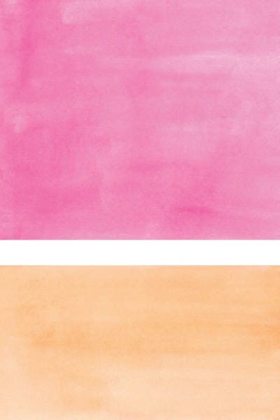 Linear Abstract: Rothko Remake Peach Pink by EnShape