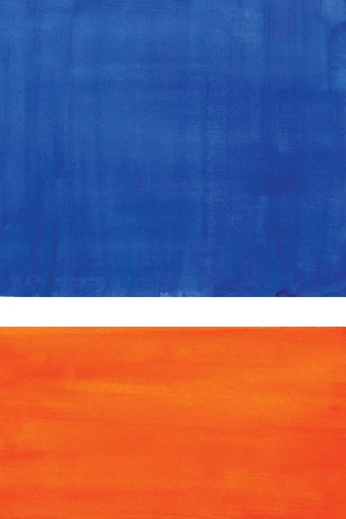 Rothko Remake Orange Blue