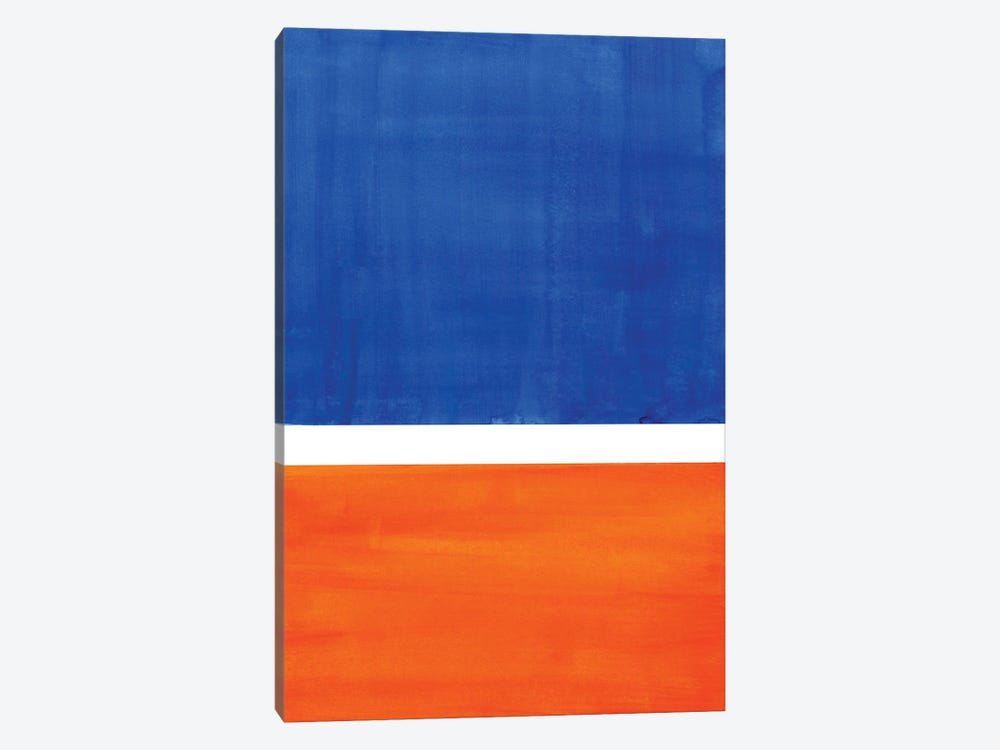 Rothko Remake Orange Blue by EnShape 1-piece Art Print