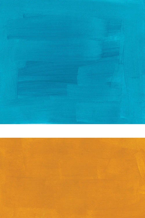 Rothko Teal Gold