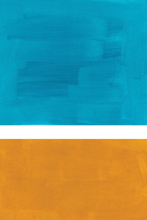 Rothko Teal Gold