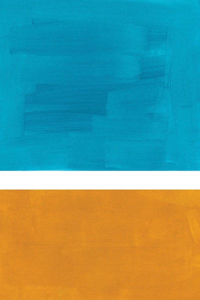 Rothko Teal Gold