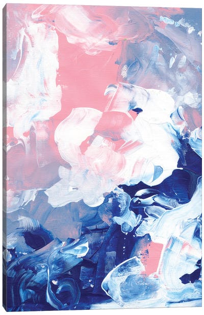 Pink Storm Canvas Art Print - EnShape