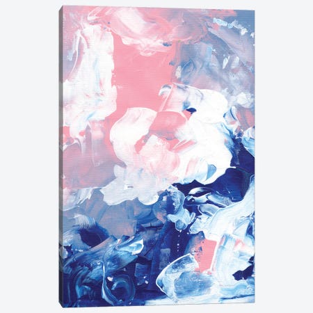 Pink Storm Canvas Print #ENS91} by EnShape Canvas Art