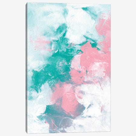 Pink Morning Clouds Canvas Print #ENS94} by EnShape Canvas Art Print