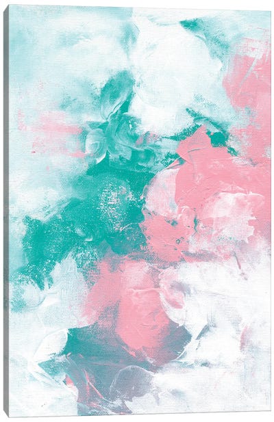 Pink Morning Clouds Canvas Art Print - EnShape