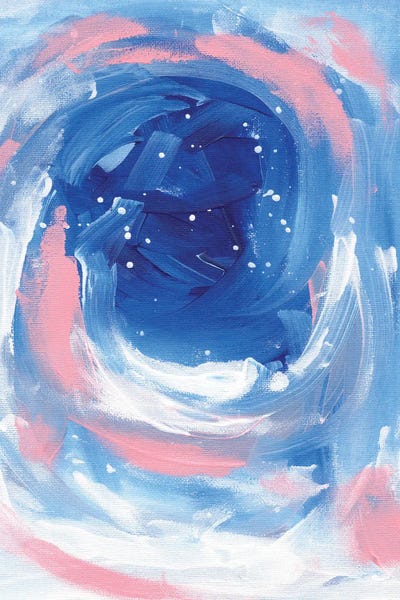 Pink Whirlpool by EnShape canvas print