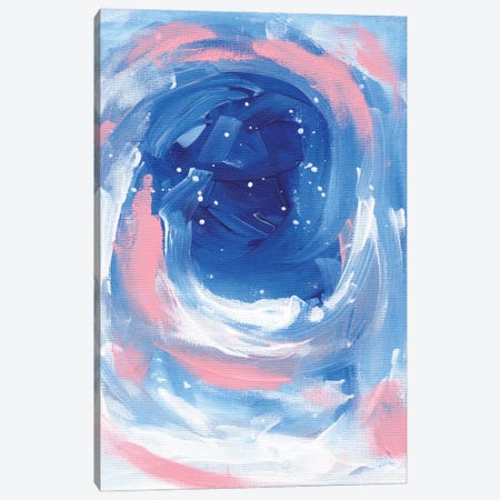Pink Whirlpool Canvas Print #ENS96} by EnShape Canvas Art Print