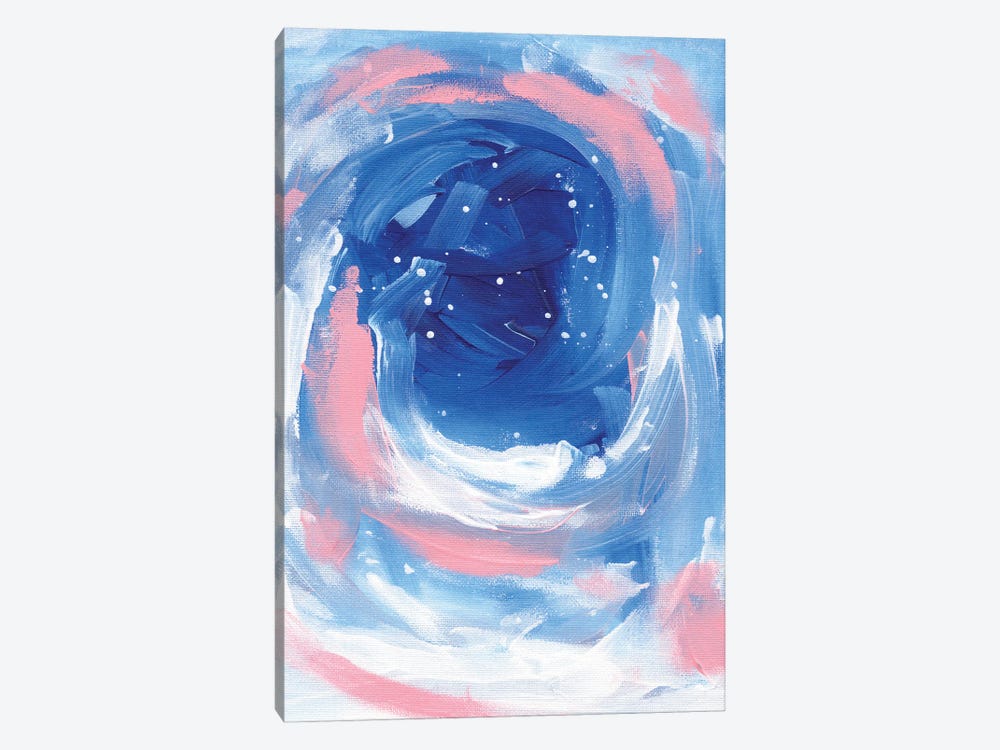 Pink Whirlpool by EnShape 1-piece Canvas Art Print