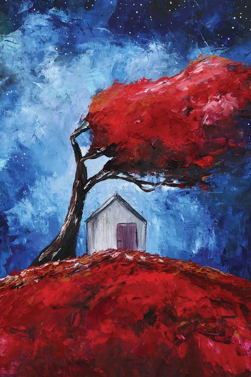Under The Red Tree by Evgenia Smirnova wall art