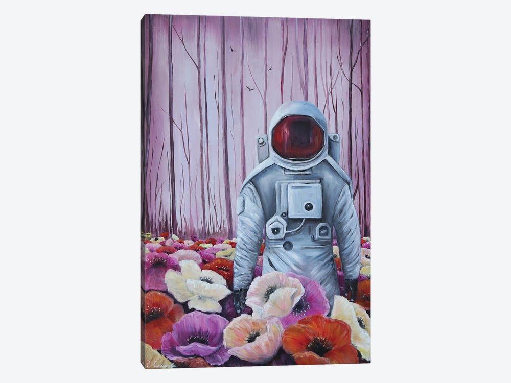 Astranaut by Evgenia Smirnova 1-piece Canvas Print