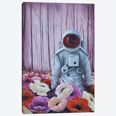 Astranaut Canvas Print #ENV27} by Evgenia Smirnova Art Print