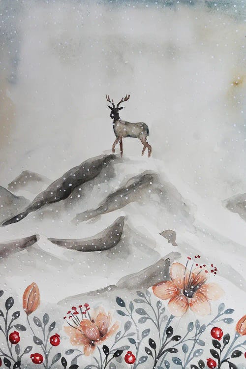 Deer On The Mountain