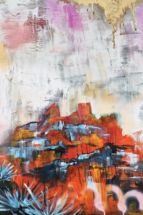 Abstract Texas by Evgenia Smirnova wall art