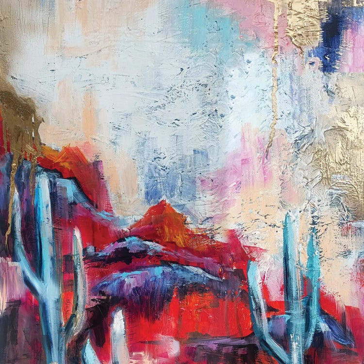 Abstract Texas II by Evgenia Smirnova wall art