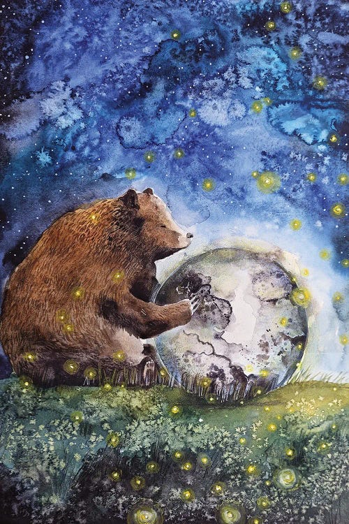 Bear With The Moon