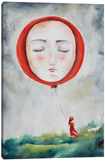 The Soul Canvas Art Print - Balloons