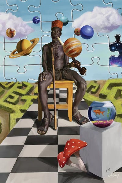 Afrofuturism: Meta-Physical Puzzle by Eben Nwaokpani