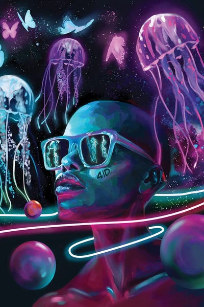Otherworldly Opulence: Neon Dreams by Eben Nwaokpani