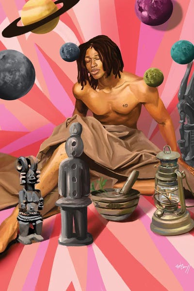 Afrofuturism: Morning Devotion by Eben Nwaokpani