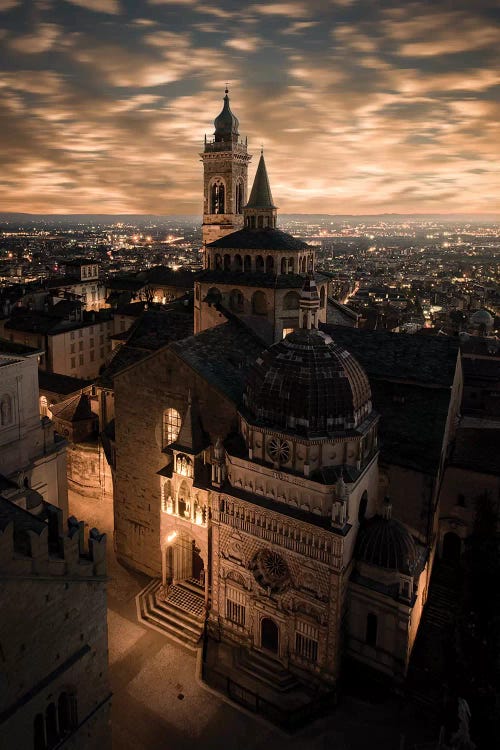Bergamo Alta VI by Enzo Romano wall art