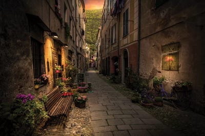 Finalborgo by Enzo Romano art print