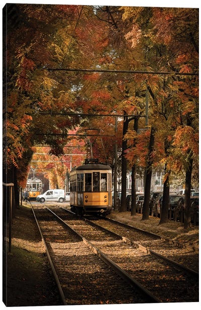 Autumn In Milan Canvas Art Print