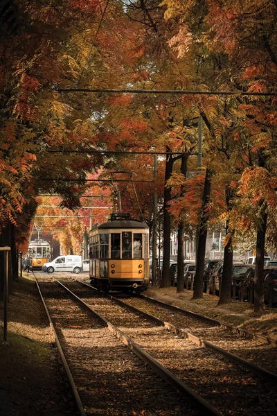 Lombardy: Autumn In Milan by Enzo Romano