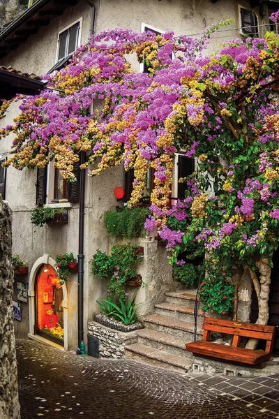 Lombardy: Limone sul Garda I by Enzo Romano