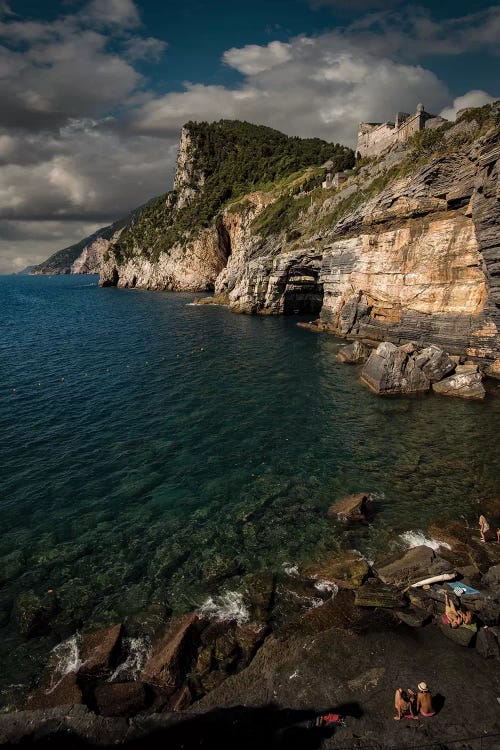 Cliffs Of Porto Venere by Enzo Romano wall art